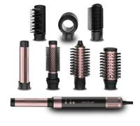 Shein Moldeador multifunción Cecotec Bamba CeramicCare AirGlam, 8 en 1, tecnología Coanda moldea, riza, peina, seca y elimina el efecto frizz, 3 velocidades