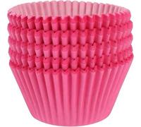 Shein Moldes de papel para cupcakes, 100/200/500 piezas de capacillos para magdalenas y envoltorios antiadherentes de colores rosados para fiestas, bodas, c