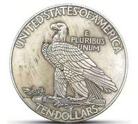 Shein Moneda conmemorativa antigua de la Estatua de la Libertad - Gran réplica americana de monedas antiguas - Dólares Morgan sin circular - Descubre la his