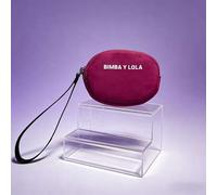 Shein Monedero LOLA, mini clutch BIMBA, bolso de muñeca de mujer, ligero, con cremallera.