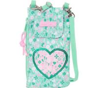 Shein Monedero Portamovil Safta "Cuore" Niñas - Mini Bolso Con Cremallera Para Móvil, Dinero y Tarjetas - Monedero Práctico y Versátil Con Cordón Ajustable