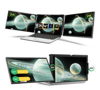 Shein Monitor portátil UPERFECT de 17,3" para juegos: QHD 2K, 144 Hz, IPS, 1000:1, 100 % sRGB, compatible con VESA