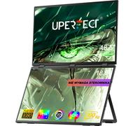 Shein Monitor portátil UPERFECT Delta 18,5" 100 Hz, monitor doble plegable 300cd/m²