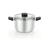 Shein Monix Elite - Olla de cocina con acabado de acero inoxidable, varios tamaños de hasta 10 litros, incluye tapa