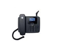 Shein Motorola Voice - FW410L Teléfono Fijo Inalámbrico 4G, Wifi HotSpot, Tarjeta SIM, Respaldo de Batería, Manos Libres, GSM Quad Band, Transferencia de Ll