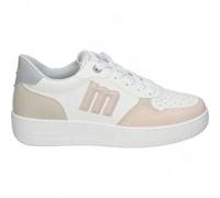 Shein MTNG | Zapatillas con Plataforma Mustang Gravity para Moda Joven - Deportiva Baja en Color Blanco - Sneakers con Cordones - Plataforma Baja y Cómoda -