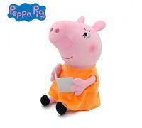 Shein Muñeca de peluche de Peppa Pig de Hasbro, adornos creativos de dibujos animados y juguetes, se pueden usar como regalos navideños
