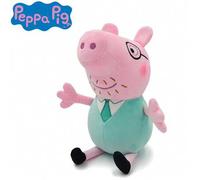 Shein Muñeca de peluche grande del personaje de Peppa Pig, regalo de Navidad para niños. Regalo para mamá cerda, papá cerdo. Crea tu propia historia. Regalo