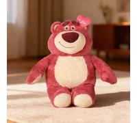 Shein Muñeca de peluche mini corazón con aroma a fresa Lotso de Disney Pixar (color clásico) - Emite fragancia a fresa, compañero cálido de la cama (1 pieza