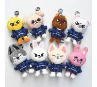 Shein Muñeca SKZOO KPOP STAY Straykids The Fourth Regular KARMA Album y linda muñeca de guardería sentada, muñeca de peluche de salida de primavera de la se