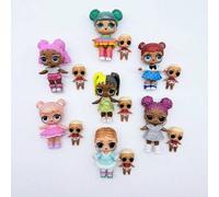 Shein Muñecas LOL Surprise, 1 pieza de muñeca de 8 cm y 1 pieza de mini muñeca al azar, juguetes coleccionables raros, juguetes de modelo realista, regalo d