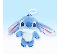 Shein Muñeco de peluche de la serie Disney Lilo y Stitch - Stitch de orejas grandes - Lindo y peludo colgante decorativo para bolso portátil