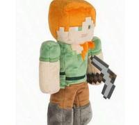 Shein Muñeco de peluche de Steve de Minecraft, Axolotl, Creeper y Dragón del Fin, nuevos lanzamientos