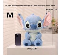 Shein Muñeco de peluche de Stitch de Disney, juguete de peluche, adorno, decoración kawaii de dibujos animados para el dormitorio, muñeco de peluche relleno