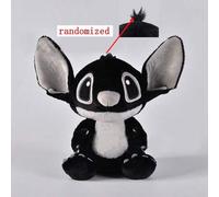Shein Muñeco de peluche de Stitch oscuro de Disney de 9 pulgadas, figura decorativa de Stitch para escritorio o cama, muñeco de confort para niños, decoraci