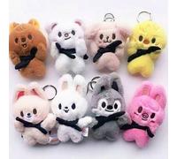 Shein Muñeco de peluche SKZ K-POP STAY Straykid DominATE PLUSH BABY Ver. de 10 cm, estilo anime dibujos animados lindo, juguete de peluche, regalo para fans