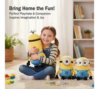 Shein Muñecos de peluche, adornos decorativos para habitación infantil, muñecos de peluche de los personajes de dibujos animados Kevin, Bob y Stewart, adorn