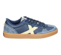 Shein MUNICH | Zapatillas Munich Break para Hombre - Deportiva en Color Azul con Detalles en Beige - Sneakers con Cordones - Estilo Casual - Moda - Combinab
