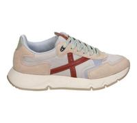 Shein MUNICH | Zapatillas Munich Mamba 03 para Mujer - Deportiva Beige con Detalles Multicolor - Sneakers con Cordones - Estilo Casual - Cómodas y Versátile