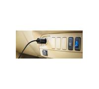Shein Muvit cargador coche lightning mfi 2.4a cable rizado 1,8m negro