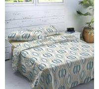 Shein NATURALS - Juego de Sábanas Estampadas 3/4 Piezas Otoño Invierno - ✅ Entrega 2-5 días ✅ - 7 Modelos Diferentes - Incluye Sábana Bajera + 1/2 Fundas de