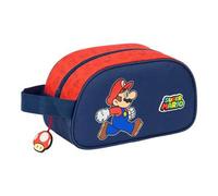 Shein Neceser 1 Asa Adaptable a Carro Super Mario "Trick" Compacto y Espacioso | Neceser con Asa Ajustable y Versátil, Ideal para Uso Diario y Viajes⚫ Envío