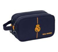 Shein Neceser 2 Cremalleras Adaptable a carro Real Madrid 2ª Equipacion 24/25 adaptable a carro o maleta - Neceser Real Madrid con dos compartimentos espaci