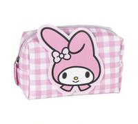 Shein Neceser de Aseo para Viaje y / Estuche de Maquillaje Portátil con Diseño Kawaii para Niñas y Mujeres