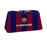 Shein Neceser Pequeño. Doble F.C.Barcelona Práctico y Organizador | Necceser F.C. Barcelona para Cosméticos y Artículos de Aseo, Ideal para Viajes, Gimnasio