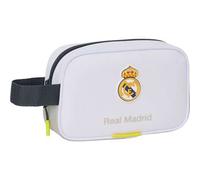 Shein Neceser Real Madrid Equipación 25/26 Pequeño y Ligero - Estuche de Aseo Con Cierre de Cremallera, Forro Interior y Compartimento Espacioso - Neceser C