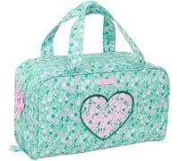 Shein Neceser Safta Amplio y Práctico - Estuche de Viaje Con Asas y Cierre de Cremallera , Ideal Para Viajes, Escapadas - Neceser Espacioso y Elegante⚫ Enví