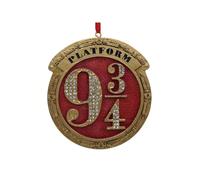 Shein Nemesis Now Harry Potter Train Platform 9 3/4 - Adorno Decorativo para Colgar (8,2 cm) Color Rojo (B5677T1)