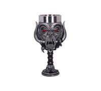 Shein Nemesis Now Officially Licensed Goblet Glass, Silver, 20.5cm Copa de Cristal con Licencia Oficial de Motorhead Snaggletooth Warpig, Plata, 20,5 cm, Re