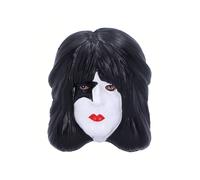Shein Nemesis Now Officially Licensed Kiss The Starchild Paul Stanley Magnet, Black Imán Oficial, 0, Negro, 1.25 picometer