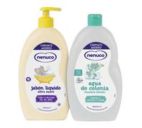 Shein Nenuco Agua de Colonia 1100 ml + Jabón Líquido Ultra Suave 1100 ml | Fragancia Original | Con Aloe Vera | Dermatológicamente Testado