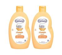 Shein Nenuco Champú Suave para bebé, con Leche de Almendras Dulces, Sin Lágrimas, Pack 2x 500 ml