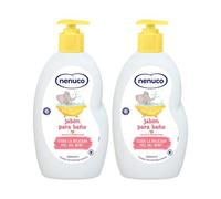 Shein Nenuco Jabón para Baño, con Leche de Almendras Dulces, para Cuerpo y Cabello, Pack 2x650 ml