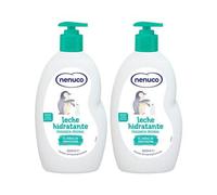 Shein Nenuco Leche Hidratante para bebé, Fragancia Original, 24h de Hidratación, Pack 2x 500 ml