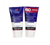 Shein NEUTROGENA DUPLO Crema de Manos Absorción Rápida 2x75ml
