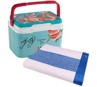 Shein Nevera life story 5 Litros watermelon + Toalla de playa 90x160cm 450gsm terry 100%algodon azul. Envio gratis en 24/48h