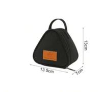 Shein New Triangular Insulation Bag Mini Aluminum Foil Student Rice Ball Bag Cute Portable Lunch Box Outdoor Lunch Bag