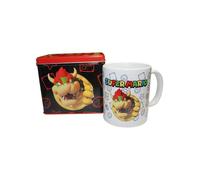 Shein Nintendo Set Taza + Hucha Bowser Super Mario Bros Decorativas, Multicolor, Único
