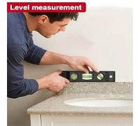 Shein Nivel magnético mini de alta precisión y gran fuerza, para uso profesional en carpintería, con diseño compacto y construcción duradera, de material re