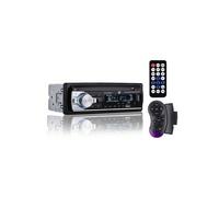 Shein NK Auto Radio Coche con RDS - 1 DIN - 4x40W - Bluetooth 5.0, Función AUX, Reproductor MP3 y x2 USB, FM Sonido Estéreo, Manos Libres, Mando para Contro