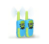 Shein NK Walkie Talkies para Niños de 4 5 6 7 8 9 Años (Pilas Incluidas) - Larga Distancia 3km, Pantalla LED, 22 Canales, Juguete Infantil con Linterna, Reg