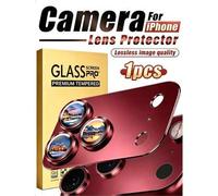 Shein NNBILI Protector de lente de cámara de marco de metal de lujo, compatible con iPhone 18 Pro Max/18 Pro/17 Pro/17 Pro Max, vidrio templado de dureza 9H