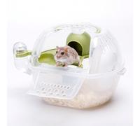 Shein Nobleza - Jaula para Transportar Animales Pequeños, Jaulas Portadores de Hámster Portátiles, Transporte Contenedor para Conejos, Trasportín Rejillas d