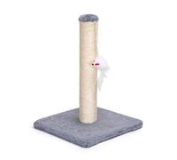 Shein Nobleza - Poste rascador para gatos de sisal con juguete, Pequeño, Juguetes para gatos Color Gris. Medidas: 25 * 25 * 35 cm