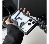 Shein Nueva funda de teléfono con diseño de serpiente hueca y chapada, compatible con iPhone 11/12/13/14/15/16/17 Pro/Pro Max, Galaxy S22/23/24/25 Ultra, el