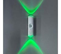 Shein Nueva luz nocturna recargable con sensor de movimiento magnético, lámpara de atmósfera con forma de ojo de gato inteligente para escaleras, interior,